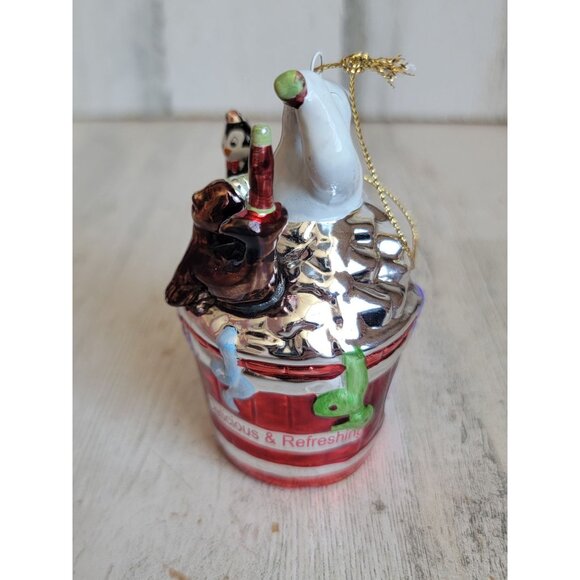 Vintage coca cola coke ceramic seal penguin Walrus ornament Xmas unique - Picture 6 of 8